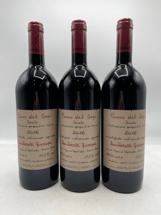 2016 Quintarelli Giuseppe, Rosso del Bepi - Veneto - 3 Bottiglie (0,75 L)