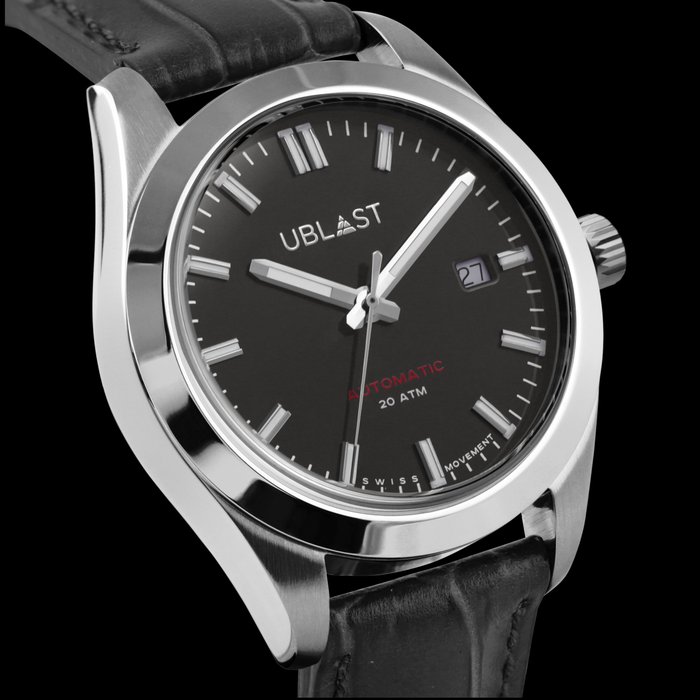 Ublast® - Air Prince - REF.UBAP40GR/PLG - Automatic Swiss MOVT - Herre - Ny