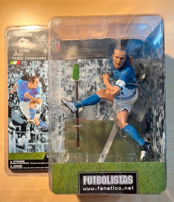 Futbolistas - 玩具人偶 - Fanatico Fabio Cannavaro - 塑料