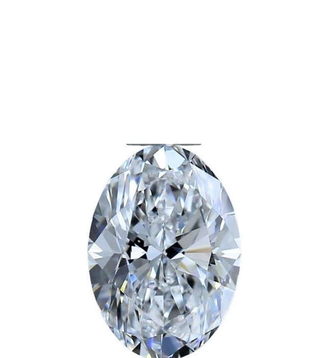 1 pcs Diamante - 1.01 ct - Ovale - D (incolore) - VVS2
