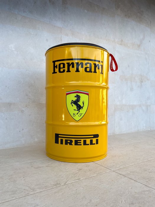 Silla barril amarilla temática Ferrari (8/9) - PK Werks