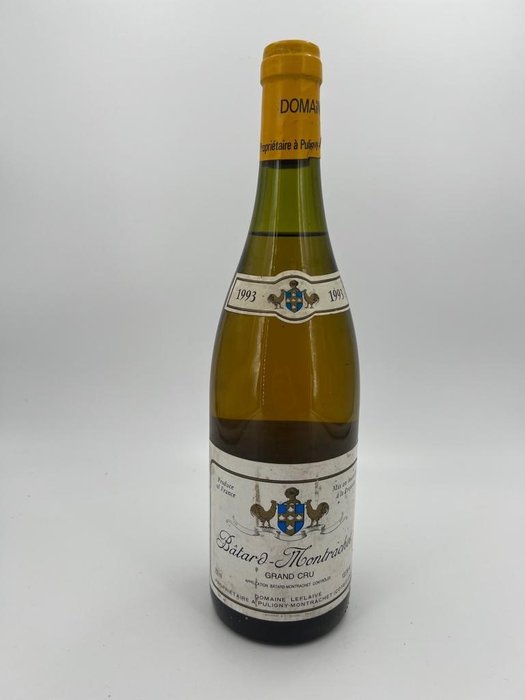 1993 Bâtard Montrachet Grand Cru - Domaine Leflaive - Bâtard-Montrachet - 1 Flaske (0,75Â l)