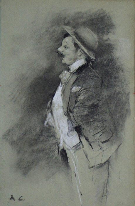 Antoine Calbet (1860-1944) - Chanteur de music-hall