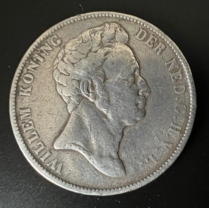 Olanda. Willem I (1813-1840). 1 Gulden 1840  (Fără preț de rezervă)