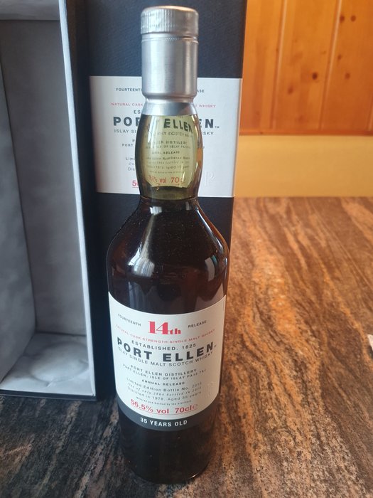 Port Ellen 1978 35 years old - 14th Release - Original bottling  - b. 2014  - 70厘升