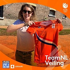 TeamNL – Papendal – Ireen Wüst – Gesigneerd TeamNL shirt