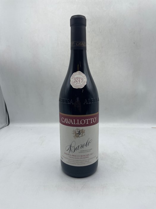 2017 Cavallotto Bricco Boschis San Giuseppe - 巴罗洛 Riserva - 1 Bottle (0.75L)