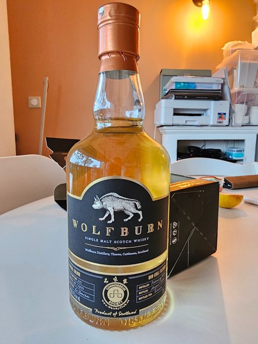 Wolfburn 2015 - Catherine Sia for Whisky Club Taiwan - Original bottling  - b. 2019  - 70cl