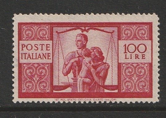 Repubblica Italiana 1945/1948 - Sassone 565