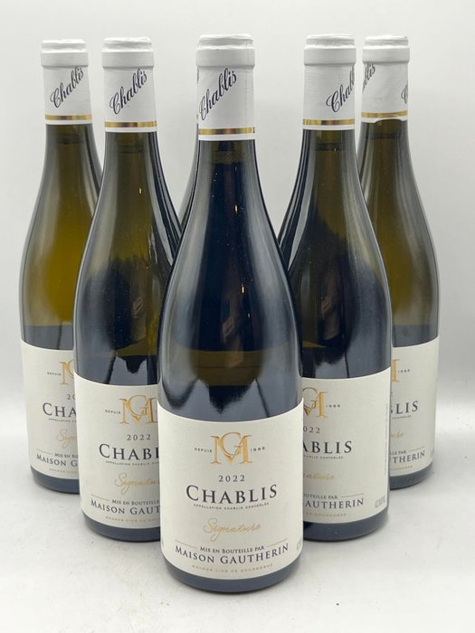 2022 Chablis Signature - Maison Gautherin - Chablis - 6 Flaschen (0,75 l)