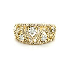 14 karaat Goud – Ring – 0.59 ct Diamant
