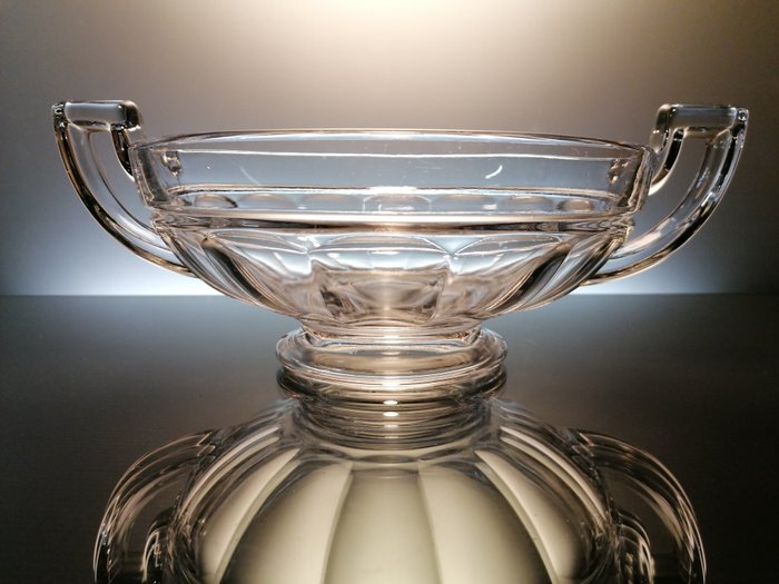 Val Saint Lambert Charles Graffart & René Delvenne - Fruit bowl (1) - Coupe Noemie - Crystal, Glass