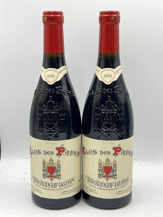 2021 Clos Des Papes Paul Avril - 教皇新堡法定產區 - 2 瓶 (0.75L)