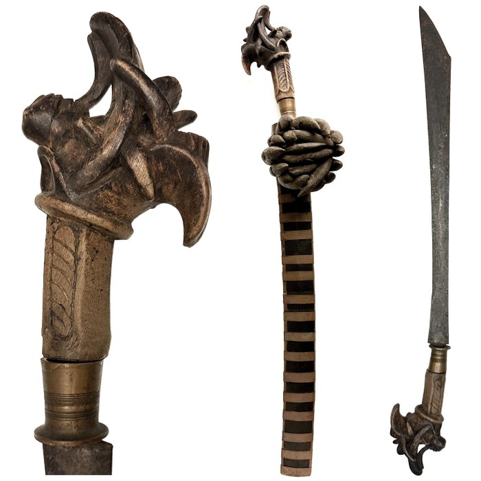 Balato (Nias headhunters sword) - Tologu - Indonésie