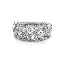 14 karaat Witgoud – Ring – 0.59 ct Diamant
