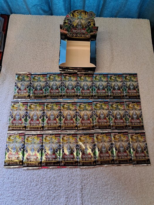 Konami - 24 Booster pack - Yu-Gi-Oh! - age of overlord