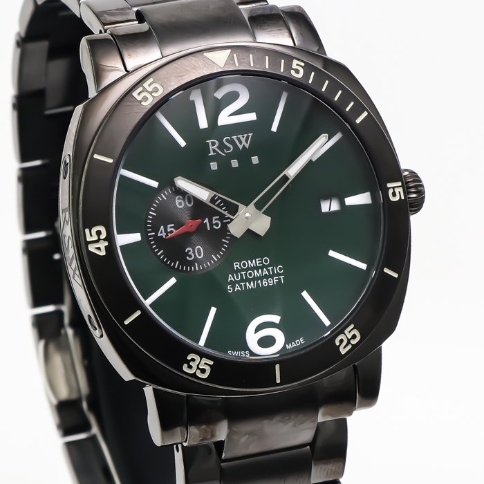 RSW - Automatic Swiss Watch - ROMEO - RSWA154-BB-12 - Bez ceny minimalnej
 - Mężczyzna - 2011-obecnie
