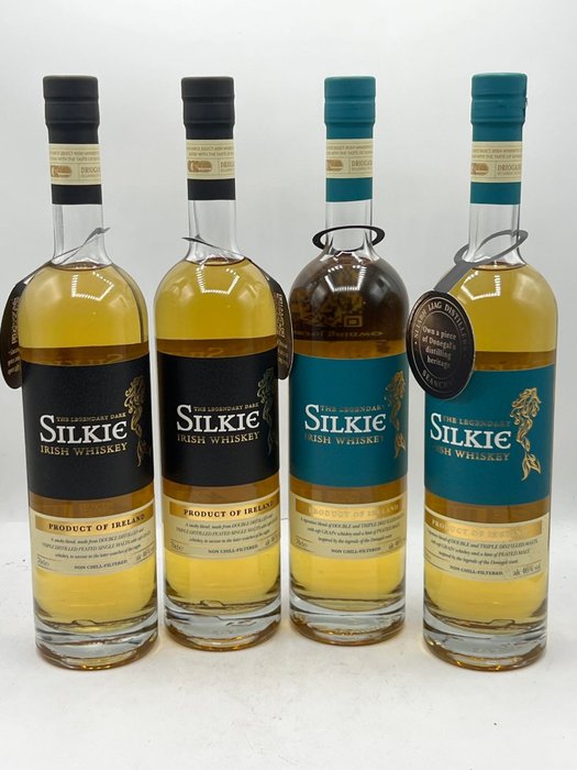 Silkie - 2x Legendary & 2x Legendary Dark  - 70cl - 4 bottles