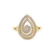 14 karaat Goud – Ring – 0.43 ct Diamant