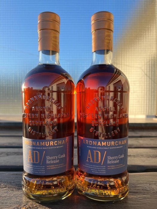 Ardnamurchan AD/Sherry Cask Release - Original bottling  - 70cl - 2 bouteilles