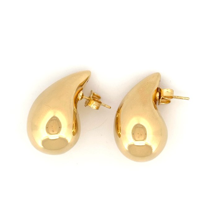 Teardrops Earrings - 5.9 gr - 18 Kt - Ohrringe - 18 kt Gelbgold 