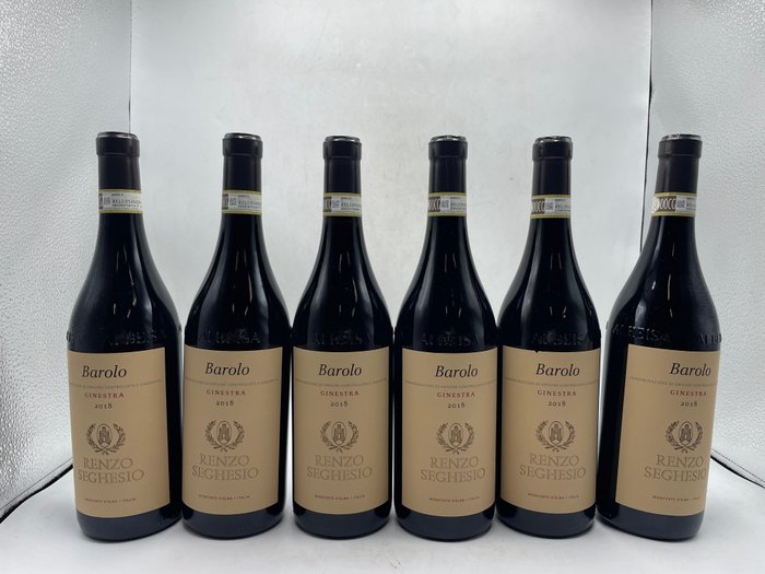 2018 Renzo Seghesio Ginestra - 巴罗洛 - 6 Bottles (0.75L)