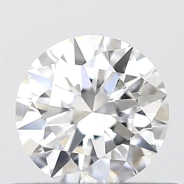1 pcs Diamant - 0.40 ct - Brillant - E - VVS1, *3EX*