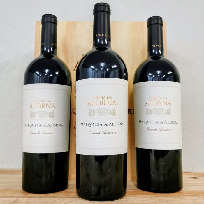 2019 Quinta da Alorna, 'Marquesa de Alorna' - Tejo Gran Reserva - 3 Bottiglie (0,75 L)