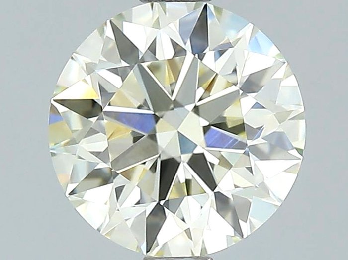 1 pcs 钻石 - 1.60 ct - 明亮型 - Q-R - VVS2 极轻微内含二级, *3EX*