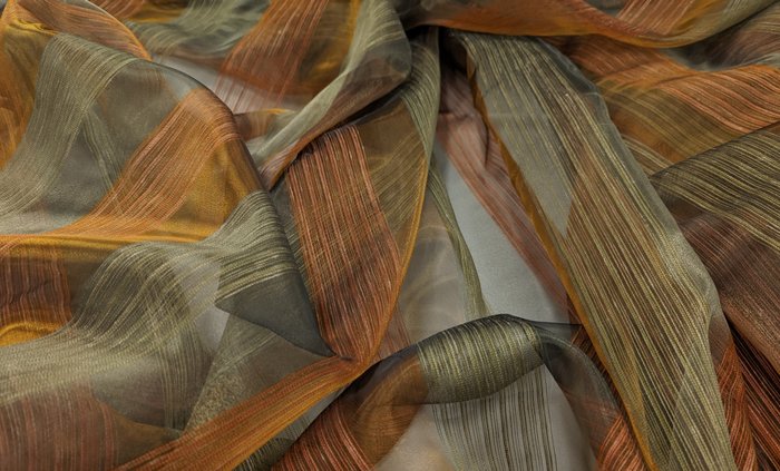 	 Fantastico taglio in misto lino  "Coralia" by Mario Cavelli Milano  - 610 x 340 cm - - Coralia - Textile  - 610 cm - 340 cm