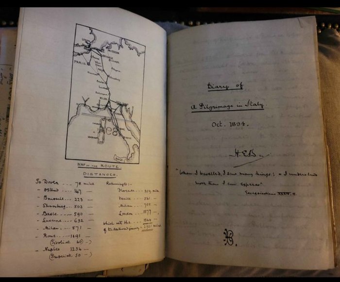 H.E. Belcher - Travel diary - 1887-1907
