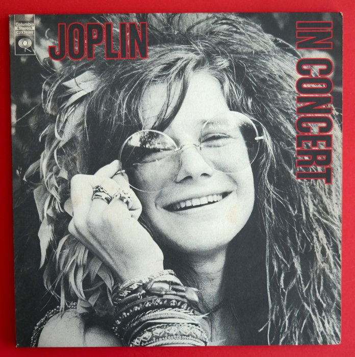 Janis Joplin - Joplin In Concert / Wonderful  UK-1st Press 1972 Release Of The Century Voice - 2xLP专辑（双专辑） - 1st Pressing - 1972