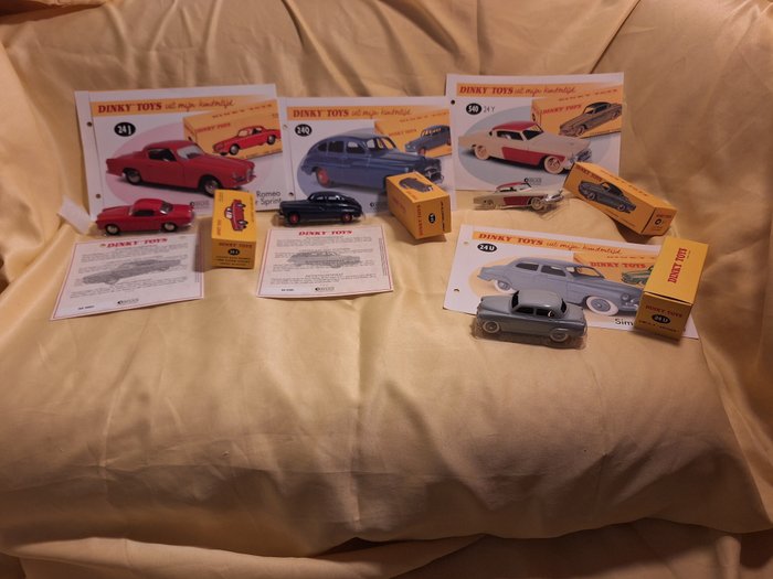 Atlas-Dinky Toys 1:43 - 4 - Model car - 24J, 24Q, 24Y, 24J - Re-Edition