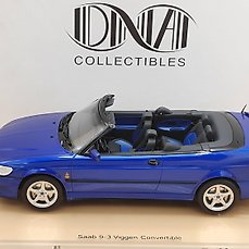 DNA Collectibles 1:18 – 1 – Model hatchback – Saab 9-3 Viggen Convertible 2000 – Eerste DNA-release! Limited 1 van 350!