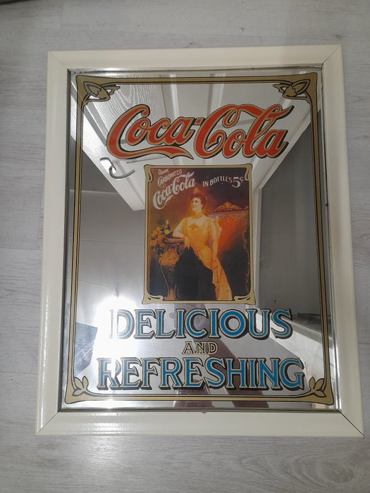 Coca Cola - Wandspiegel (1)  - Glas