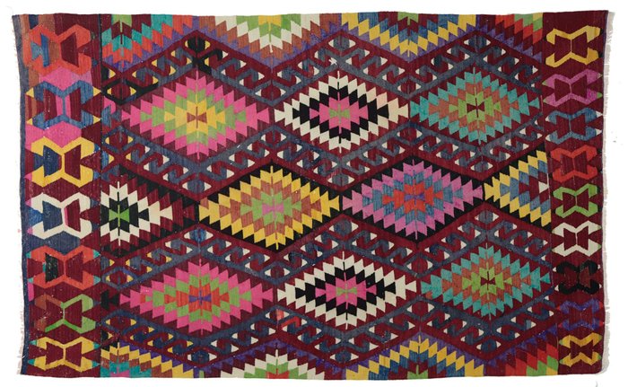 Usak - 凯利姆平织地毯 - 260 cm - 160 cm