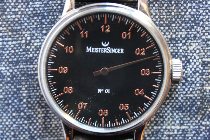 Meister - Meister Singer Swiss Made N° 01 AM 304 - 00164 - Uomo - 1990-1999