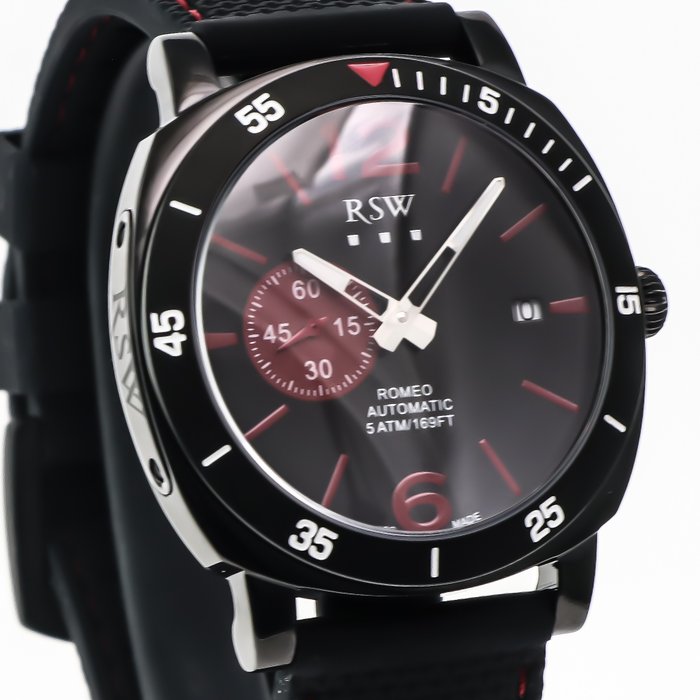 RSW - "NEW ROMEO" - Automatic Swiss Watch - RSWA154-BX-5 - Nincs minimálár - Férfi - 2011 utáni