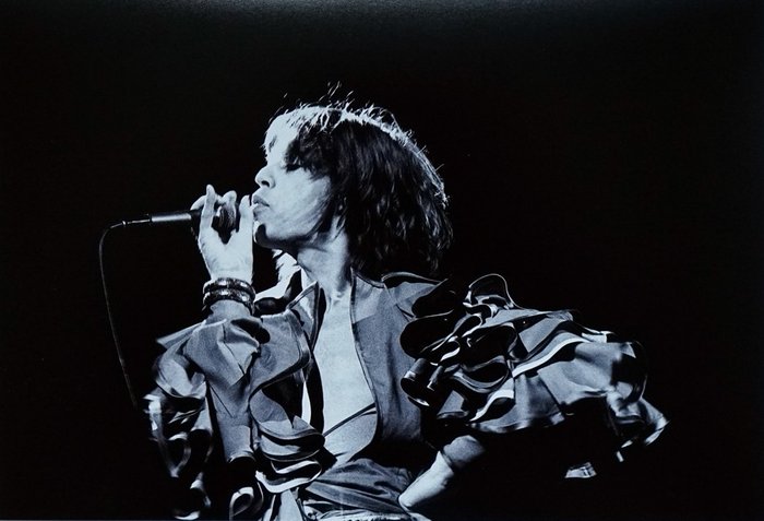 Tony Frank - Mick Jagger Frankfort 1976