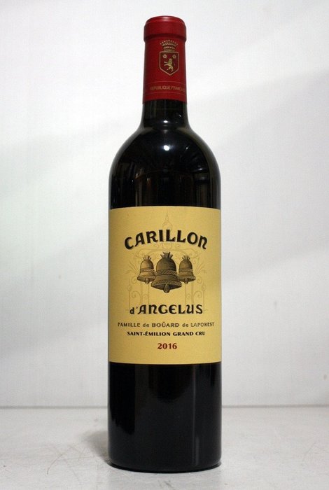 2016 Carillon d'Angelus, 2nd wine of Ch. Angelus - Saint-Émilion - 1 Butelka (0,75 l)