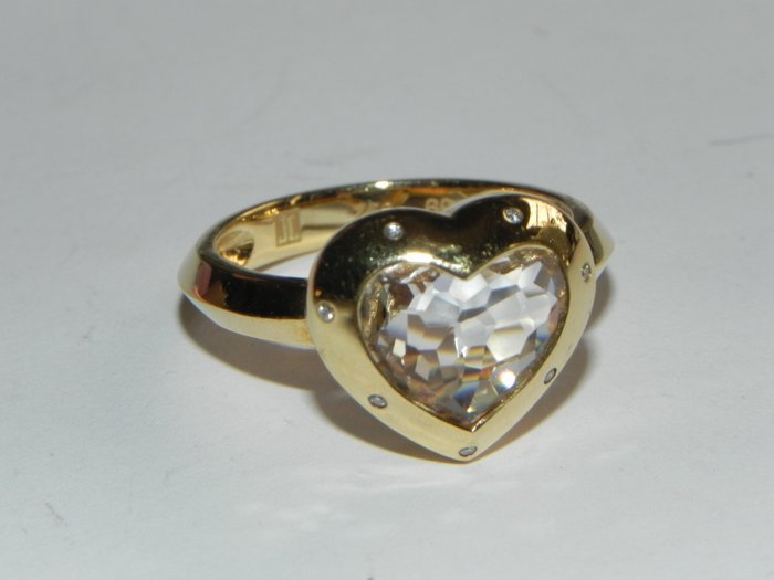 0.07 Joop - Jette Ring - ct Gold Diamond Catawiki -
