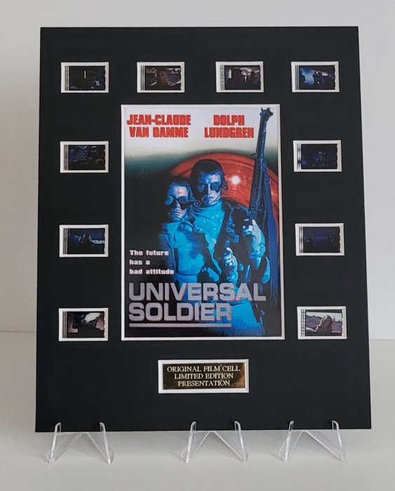 Universal Soldier - Framed Film Cell Display with COA