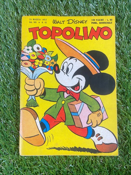 Topolino n. 43 - 1 Album - Prima edizione - 1952