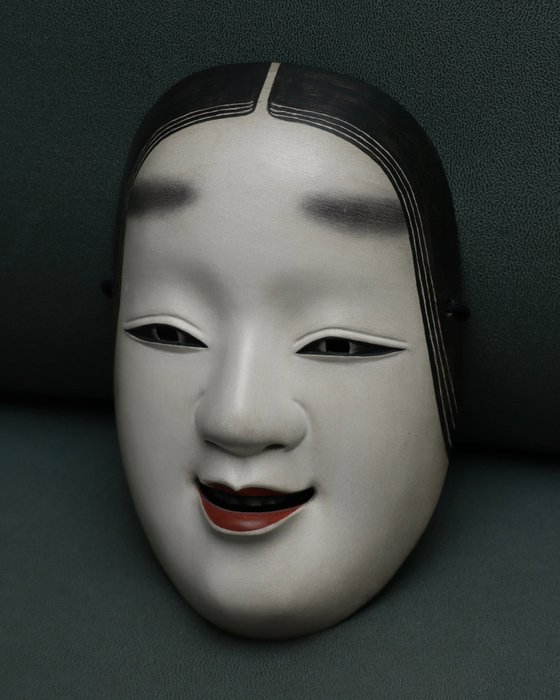 High Quality Japan Wooden Noh Mask 能面 of KOOMOTE 小面 - Bois - Japon