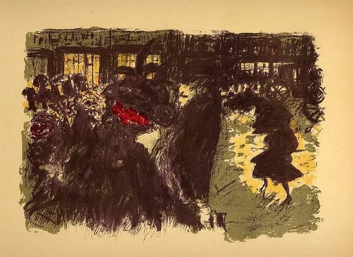 Pierre Bonnard (1867-1947) - Place le Soir