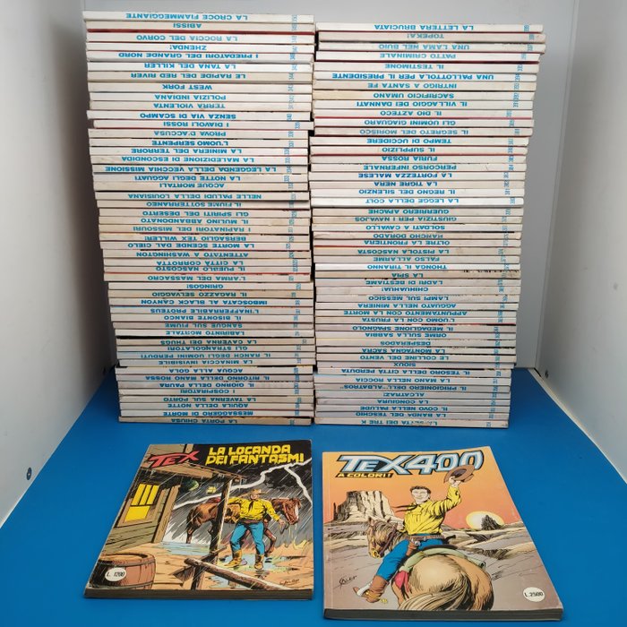 Tex - Fascia 301/400 sequenza Completa - 99 Comic - Prima edizione - 1985/1994