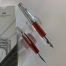 Faber Castell – E Motion Wood Vulpen en Vulpotlood – Pen