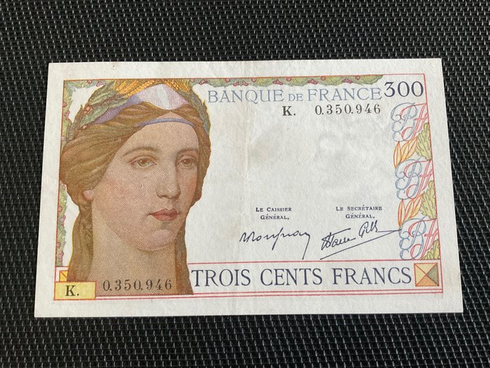 Francia. - 300 Francs 1938 - Fayette 29-01