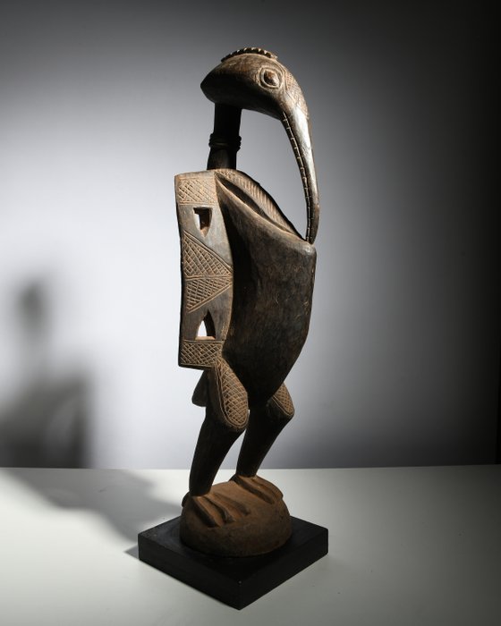 雕刻 - 塞努福鳥 - 馬里