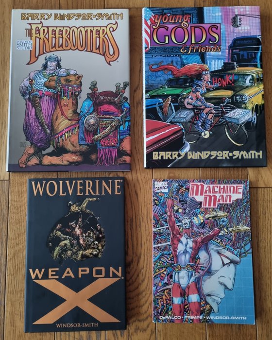 Various Windsor-Smith - Young Gods & Friends + Freebooters + Wolverine Weapon X + Machine Man - (1988/2007)